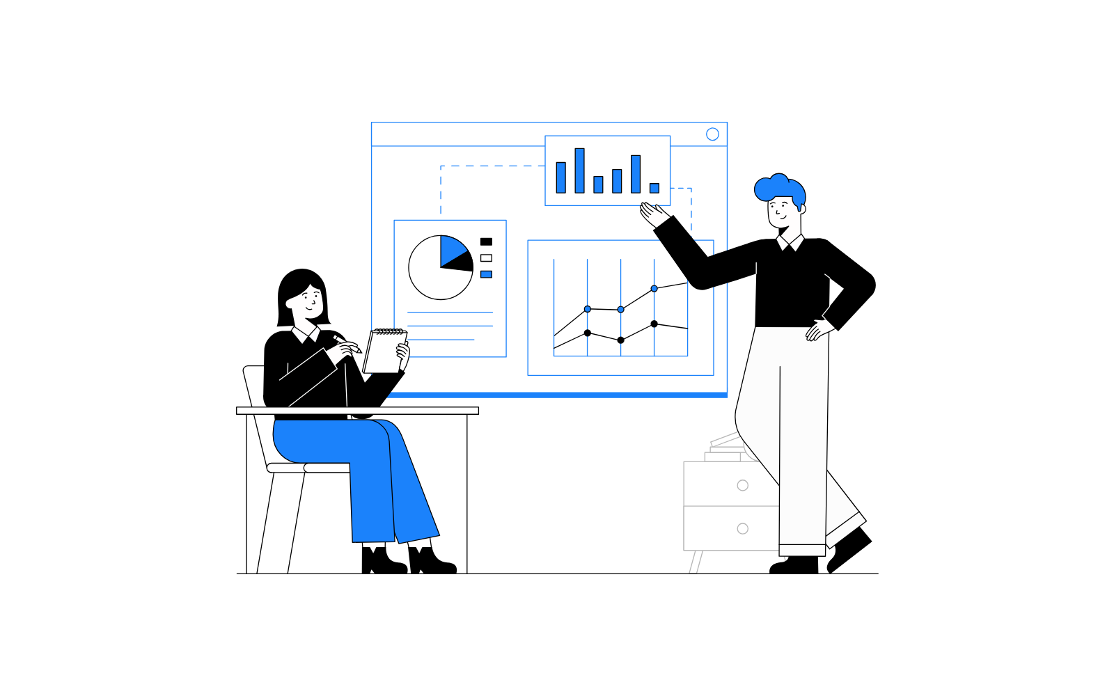 pharma persona illustration pharma persona illustration