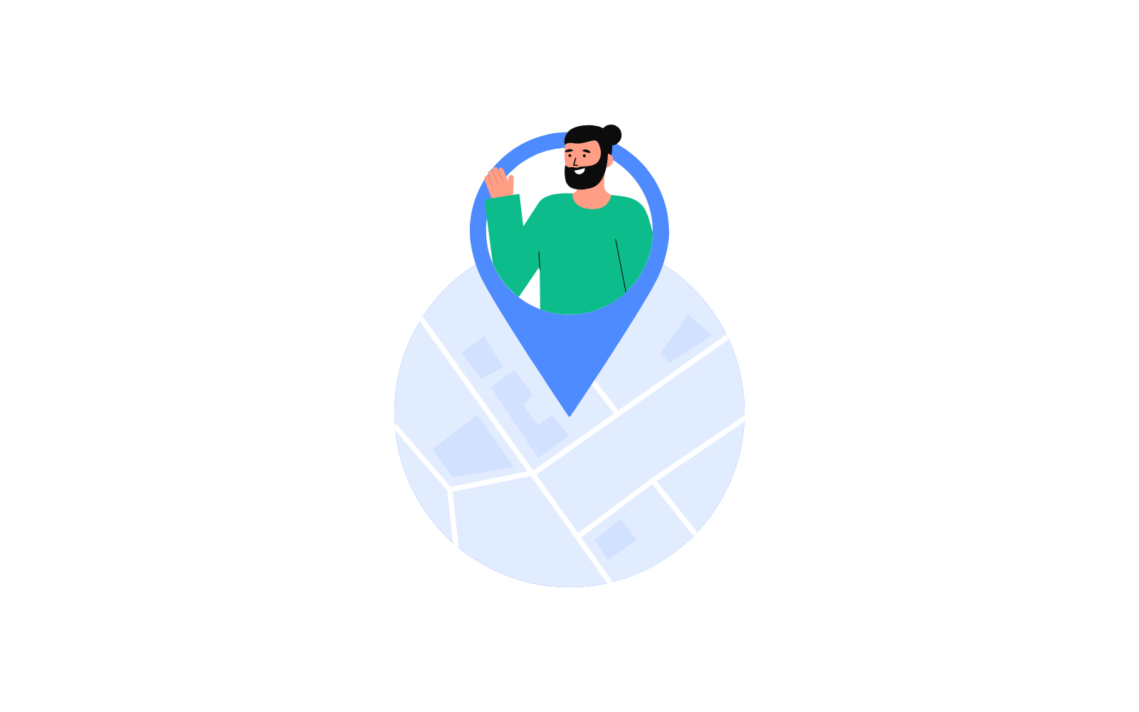 recruitment location illustration